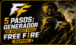 5 Pasos: generador de nombres para free fire​ Rapido