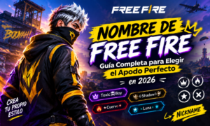Nombre de Free Fire: Guía Completa para Elegir el Apodo Perfecto en 2026