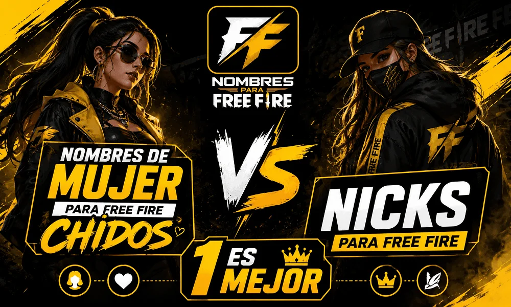 nombres de mujer para free fire chidos​
