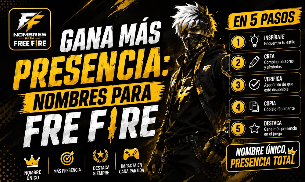 nombres para fre fire