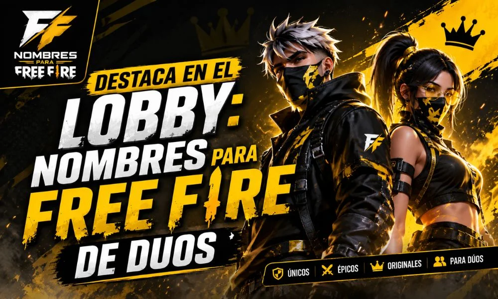nombres para free fire de duos​